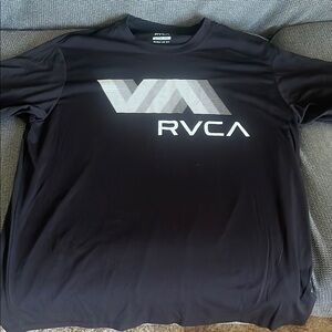 RVCA Black Long Sleeve Tee